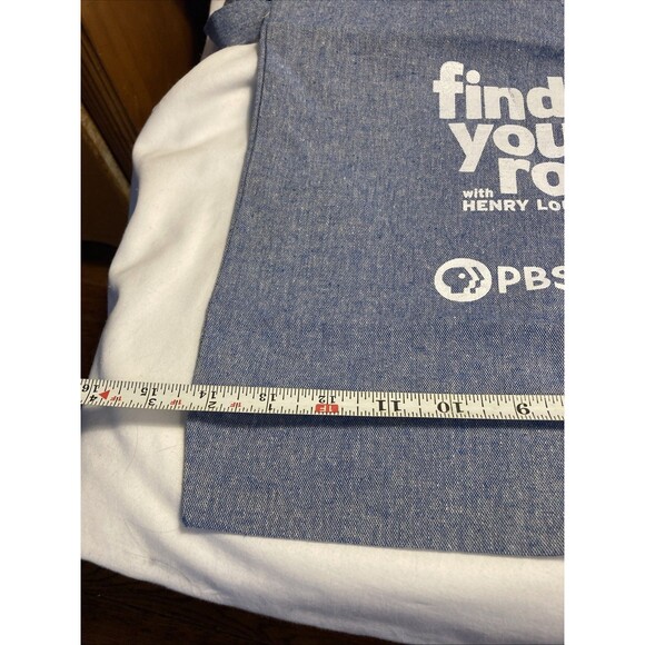 “finding Your Roots” Genealogy PBS TV Cotton Canvas Tote Bag Family Tree Show - Picture 7 of 7